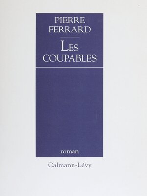 cover image of Les Coupables